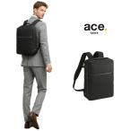 ace.GENE リュック 大容量 ガジェタブルCB2 ビジネスリュック 16Ｌ リュックサック 通勤 普段使い 男女兼用 ユニセックス ギフト プレゼント ブラック 20023