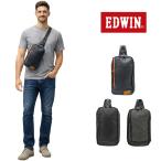 EDWIN комбинированный кожзаменитель вертикальный сумка "body" сумка на плечо наклонный .. наклонный .. сумка обычно используя легкий в использовании мужской День отца подарок подарок черный 22269305
