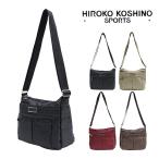 HIROKO KOSHINO SPORTS ヒロコ コシノ ショルダーバッグ 横型 (S) ショルダー バッグ HLD02  旅行 軽量 カジュアル 母の日 敬老の日