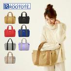 【ROOTOTE】 1463 SN.デリ.パルーティ.ハッスイ-A トートバッグ 軽量 撥水 仕切り シンプル レディース おしゃれ かわいい お出かけ プレゼント ブラック