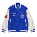ファナティクス MLB ML2326FW0003 (ロサンゼルス・ドジャース BLUE) STANDARD LOGO VARSITY JACKET  ジャケット Fanatics