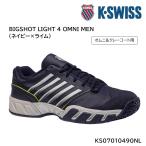  распродажа Kei * Швейцария BIGSHOT LIGHT 4 OMNI MEN 07010-490 мужской теннис обувь KS07010490NL( темно-синий × lime )K-SWISS
