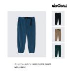 WILD THINGS グリッドフリースパンツ│GRID FLEECE PANTS WT24136SK ワイルドシングス 24FW