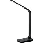 IRIS 537197 LED настольное освещение Qi зарядка серии flat putting модель style свет черный (363-2475) (LDLQFDB)