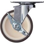 ハンマー　Ｅシリーズ自在ブレーキ付ウレタン車１００ｍｍ ハンマーキャスター（株） (415E-UR100-BAR01) (367-0767)