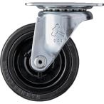 ハンマー　Ｇ型　自在　ゴム車７５ｍｍ ハンマーキャスター（株） (420G-R75-BAR01) (125-2496)