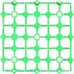  Condor (snoko) высокий Tec коврик зеленый Yamazaki промышленность ( АО ) (F-34-HK-G) (393-7089)