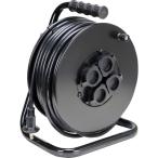 ＴＲＵＳＣＯ　電工ドラム　ジェネラルリール３０ｍ　屋外用 (666-1089) (ODL30MBK)