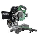 (8月上旬入荷予定)(メーカー直送)HiKOKI（ハイコーキ）マルチボルト36V 165mmコードレス卓上スライド丸のこ C3606DRB(K)(NN)