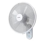 テクノス 壁掛けフルリモコン扇風機 KI-DC481 ホワイト DCモーター搭載 羽根40cm 5枚羽根  [KIDC481] 【暑さ対策/夏物家電/扇風機/季節家電/熱中症対策】