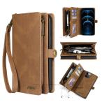 iPhone15 スマホケース 手帳型phone14/14pro iphone13 iphone12/12pro 携帯 ケースiphone7/8/SE2スマホ 携帯 iphoneXSMAXケース カード収納 ショルダ