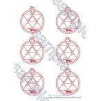  Fullmetal Alchemist roi* Mustang костюмированная игра для тату-наклейка 