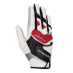  TaylorMade Golf левый выгода . правый рука "надеты" TM24 Inter Cross 6.0 перчатка / белый / красный / UN147 / U26209