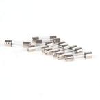 PHISCALE 130個入り ガラス ヒューズ キット6x30mm 0.5A, 1A, 2A, 3A, 4A, 5A 6A, 7A, 8A, 10A