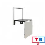  настенный. складной табурет немой складной автобус салон стул многофункциональный обувь табурет вход сумка балкон для Home Space . сокращение серебряный подлокотник ..