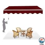  навес ручной карниз крыша установленный позже шпаклевка .o навес THKJ складывание тип беседка diy комплект дом для навес очень большой. ручной эластичный тип легкий в использовании рекомендация популярный 