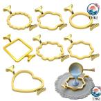 7 позиций комплект изоляция штамп cургуч специальный рама популярный модный симпатичный .. специализация инструмент воск наклейка штамп кольцо свадьба приглашение .