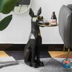  tray O-Bon интерьер доберман собака .. собака THKJ Северная Европа произведение искусства стиль модный living салон вход еда ..... починка простой удобный 