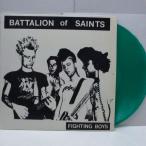 BATTALION OF SAINTS-Fighting Boys (Brazil Ltd.Green Vinyl LP