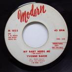 YVONNE BAKER-My Baby Needs Me (Promo)