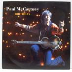 PAUL McCARTNEY-Birthday (UK '90 Reissue Silver Plastic Lbl.7"+PS)