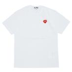 PLAY コムデギャルソン 半袖 Tシャツ COMME des GARCONS AZ-T322 MEN INVADER T-Shirt ハート インベーダー コラボ メンズ ユニセックス ロゴ