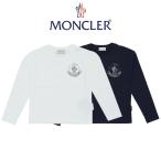 ショッピングモンクレー Moncler モンクレール 長袖 ロンT トップス 子供 キッズ ロングスリーブTシャツ KIDS プレゼント ギフト ロゴ H29548D0000983092