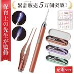 耳かき みみかき 耳掻き 光る耳かき 耳掃除 ピンセット 耳垢 掃除 みみあか 子ども用 子供 子供用 赤ちゃん ステンレス LED ライト 光る 充電