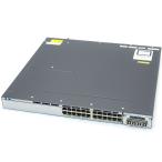 Cisco WS-C3750X-24T-E V05 24ポート 1000BASE-T C3750E-UNIVERSALK9-M Ver.12.2(55)SE8 IPSERVICESライセンス 設定初期化済