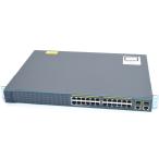 Cisco Catalyst WS-C2960+24LC-S V02 24ポート10/100BASE-T 2ポート1000BASE-T搭載L2 PoEスイッチ C2960-LANLITEK9-M Ver.15.0(2)SE8