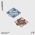 ランクルBASE × B-SIDE LABEL ステッカー LANDCRUISERロゴ