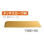 シンエイテクノ タッチスロープ TS80-55 幅80cm高さ5.5cm 介護 介助 福祉用具 住宅改修 歩行関連 段差解消 スロープ バリアフリー 462006