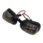CBR250RR MC51 YZF-R25 Ninja250R ZX25R ZX4RR GSX250R Glo m Honda CB MSX125 универсальный LED указатель поворота встроен затонированный оригинальный модель 