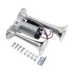 12V. звук 100db~135dByan ключ звуковой сигнал насос воздушный звуковой сигнал Claxon воздушный компрессор встроенный воздушный тип грузовик демонстрационный рузовик легкий грузовик 
