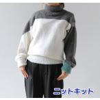 ショッピング毛糸 Nagi’ｓKnitsさんデザイン！ 毛糸 アメリーで編むライドオンセーター セット ユニセックス 編み物キット 男女兼用