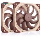 Noctua NF-A14x25 G2 PWM Sx2-PP 140mm 25mm厚 ファン 冷却ファン ケースファン スクエア型  CPUクーラー プッシュプル 2個セット【6年保証】