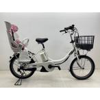 [ велосипед с электроприводом б/у ] Bridgestone bike2 цвет : белый 20 дюймовый 12.8Ah аккумулятор с зарядным устройством * Seino Transportation отделение прекращение рассылка товар 