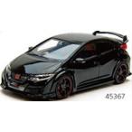 1/43 ホンダシビック HONDA CIVIC TYPE R 2015 (Japanese License Plate) (クリスタルブラックパール) エブロ 45367 ebbro