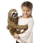 ショッピングmelissa Melissa ＆ Doug Lifelike Plush Sloth Stuffed Animal (12W x 14.5H x 9D in)