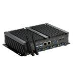 Kingdel мощный Mini настольный компьютер, вентилятор отсутствует промышленность для PC,Intel i5 двухъядерный CPU,8GB RAM,256GB SSD,2xNIC,4xUSB 3.0,4xCOM RS232,HDMI, metal 