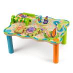 ショッピングmelissa Melissa ＆ Doug First Play Children’s Jungle Wooden Activity Table for Toddlers
