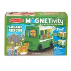 ショッピングmelissa Melissa ＆ Doug Magnetivity Magnetic Tiles Building Play Set 〓?” Safari Rescue