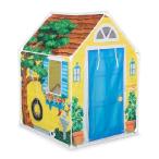 ショッピングmelissa Melissa ＆ Doug Cozy Cottage Fabric Play Tent and Storage Tote, Yellow