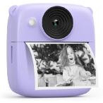 Kids Camera Instant Print, Christmas Birthday Gifts for Girls Boys, Toddler Camera Toys for Children Ages 3-12, Digital Camera for Girls 4 5 6 7 8 9 1