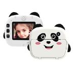 Sunydog Portable Children Instant Thermal Print Camera 2.4 Inch Screen 1080P Digital Camera Photo Selfie 1080P FHD Video Thermal Inkless Printing 3 Ro
