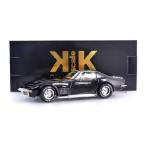 KKスケール KKDC181224 - シボレー.コルベット C3 ブラック 1972 取り外し可能なルーフセクション付き - 1/18スケール - コレクターズモデル