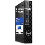  Dell Dell OptiPlex 7020 MFF Mini PC 7000 Micro Form Factor Business Desktop Computer, Intel Hexa-Core i5-12500T (Beat i7-11700T), 32GB DDR5 RAM, 1TB P