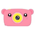 AMEIYUN Kids Camera, 12MP 1080P Mini Child Video Camera, 2 Inches IPS Screen Mini Camera Toy Gift for Kids (Pink)