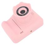 KIMISS Mini HD Digital Instant Print S Camera with Front and Rear Dual Camera, 1080P SLR for with Music and Game Functions ()