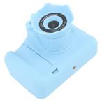 Mini HD Digital Instant Print S Camera with Front and Rear Dual Camera, 1080P SLR for with Music and Game Functions (Blue)